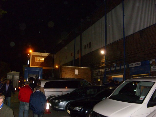 Rear of the Garrison Lane Stand